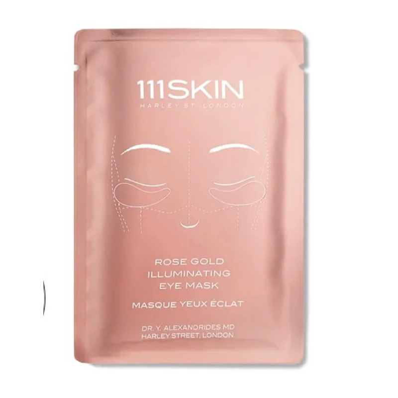 [eye mask ที่ lisa ใช้ ][311.- เก็บcode] 111 Skin - Rose Gold Illuminating Eye Mask 6 ml.