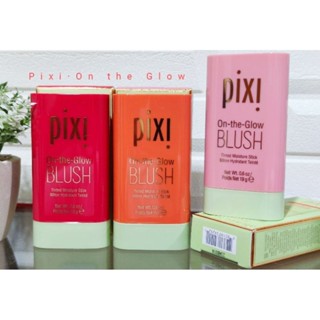 💚ป้ายไทย💚**สีสวยมาก+ใช้ง่ายควรตำค่ะ!!!Pixi One The Glow Blush ขนาด19g.