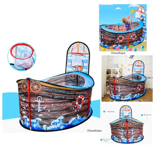 PIRATE TENT BALL TOY บ่อบอลโจรสลัด เรือโจรสลัด บ้านบอล สร้างกิจกรรมสำหรับน้องๆ ช่วยให้สนุกสนานเพลิดเพลิน