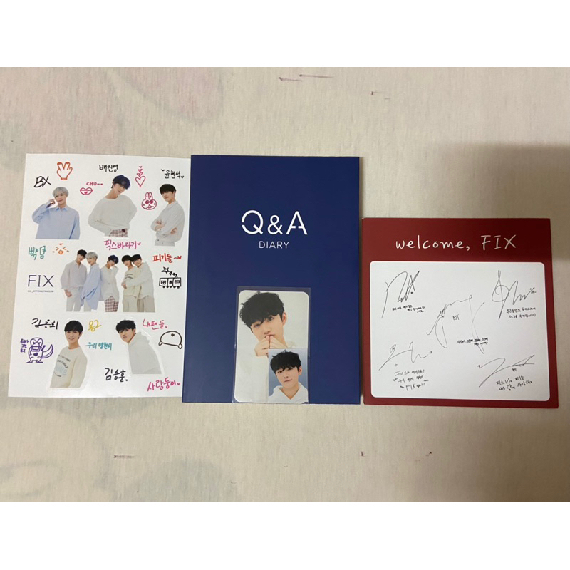 สินค้าแท้วง #CIX ทั้ง Season greeting และ Fanclub kit