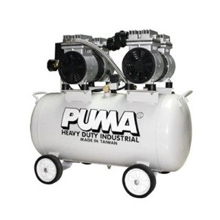 NNP-006-ปั๊มลม มาตรฐานญี่ปุ่น แบบไร้น้ำมัน 50L PUMA OS-50 1HP2P พร้อมส่ง