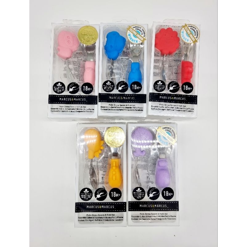 ช้อนเด็ก  Marcus&Marcus ของใหม่ 100%