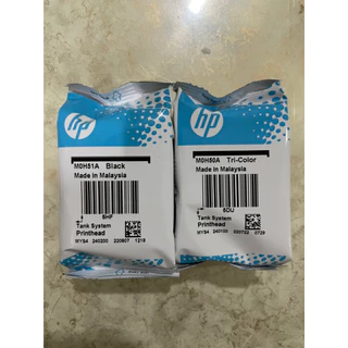 หัวพิมพ์ HP 315/415/GT5810/GT5820 ใช้เปลี่ยนได้เลย GT51/GT52 2-pack Black/Tri-color Printhead Replacement kit.