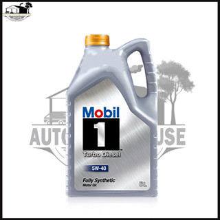 Mobil 1 5W-40 ขนาด 6 ลิตร ดีเซล สังเคราะห์แท้ / โมบิลวัน ดีเซล สังเคราะห์ 5w-40