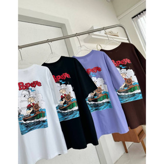 พร้อมส่ง🌻เสื้อOversize ลายPOPEYE