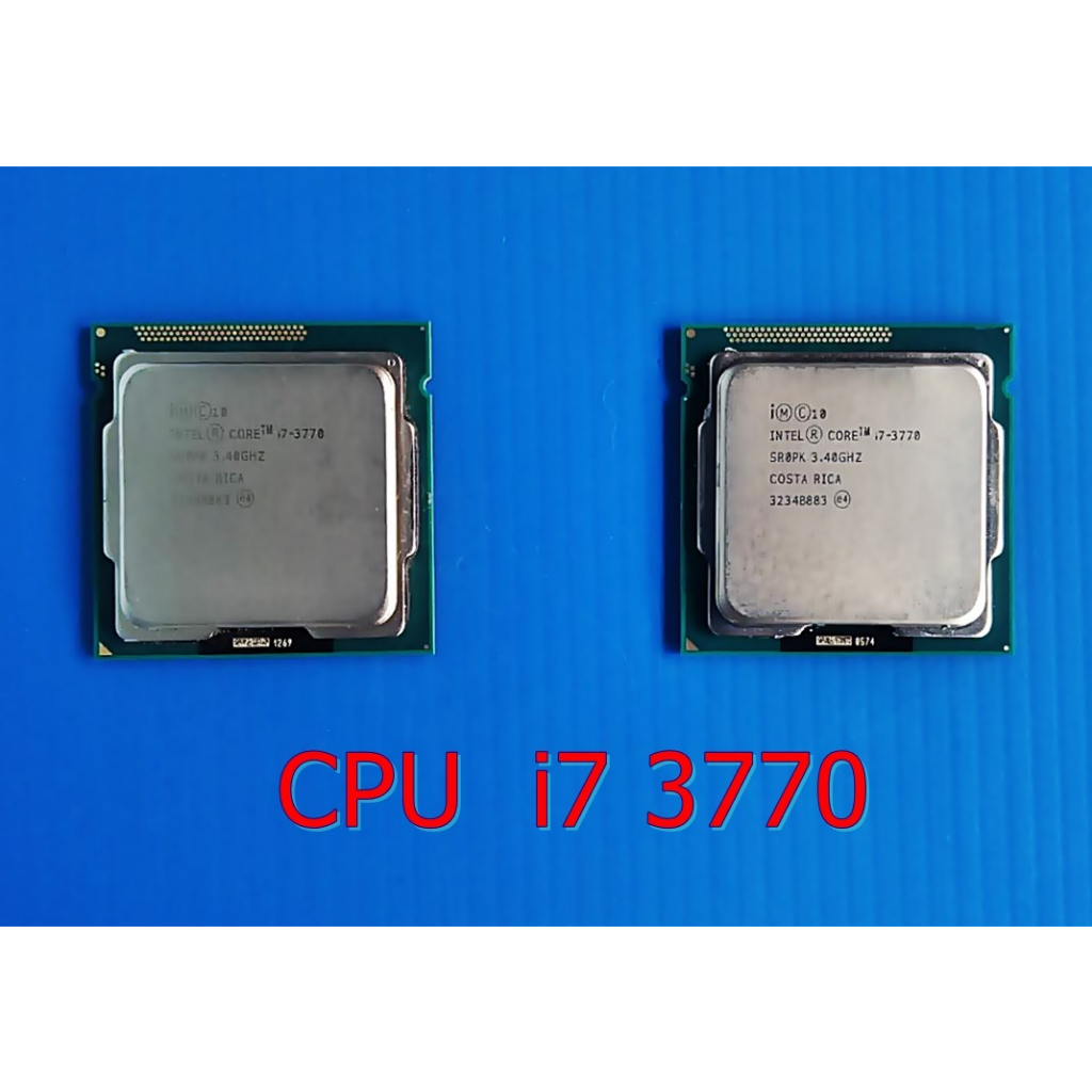 CPU (ซีพียู) INTEL CORE i7 3770 4C/8T ( LGA ) 1155 สินค้ามือสอง ประกันยาว 1 เดือน