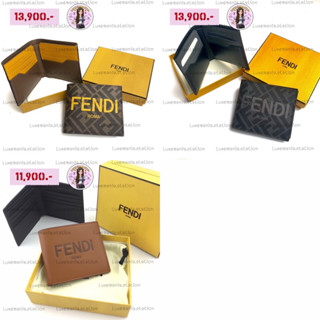 👜: New!! Fendi Men Wallet ‼️ก่อนกดสั่งรบกวนทักมาเช็คสต๊อคก่อนนะคะ‼️