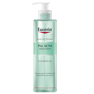 เจลล้างหน้า ลดสิว Eucerin Pro Acne Solution Cleansing gel 200ml. ยูเซอริน ยูเซอรีน ลดสิวอักเสบหมดอายุ2025/03ราคา/1ชิ้น