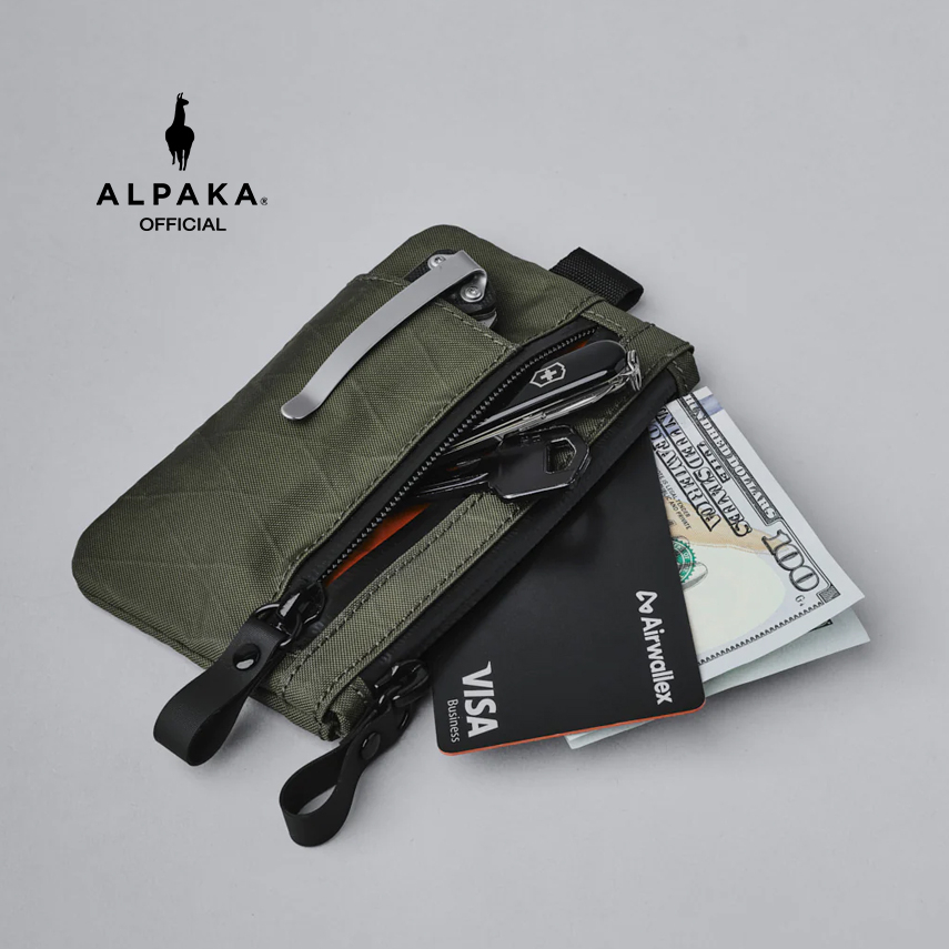 กระเป๋าสตางค์ Alpaka - Zip Cardholder