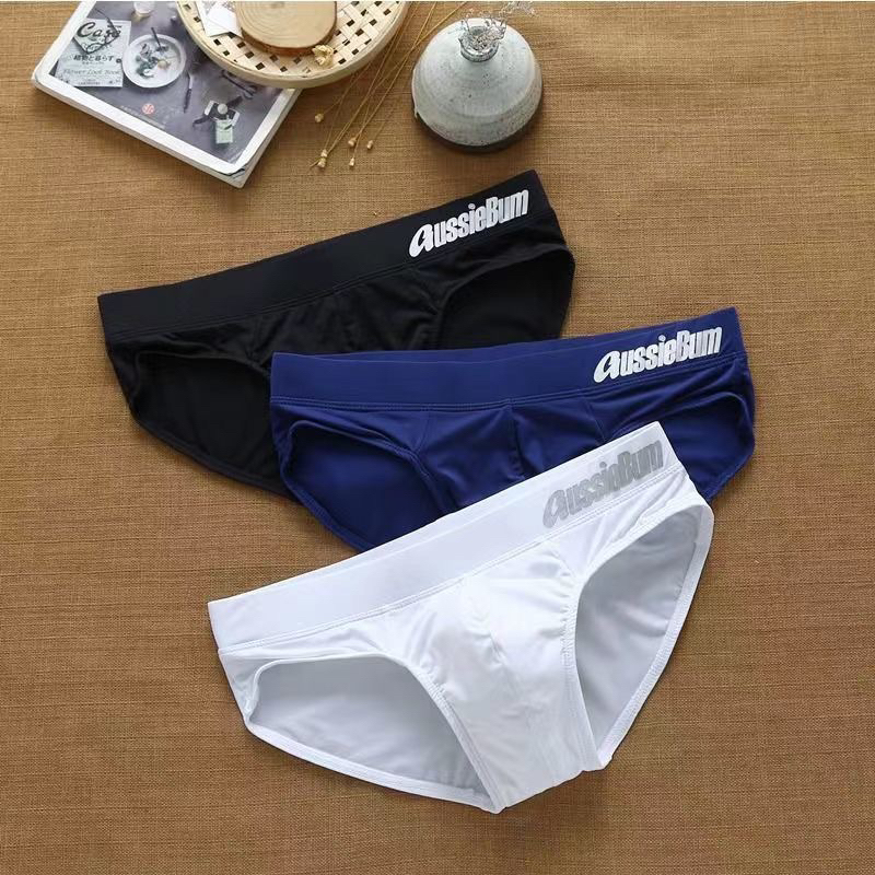 พร้อมส่ง กางเกงในชาย Aussiebum ทรงbriefs ผ้าไนลอน เนื่อผ้าลื่นใส่สบาย