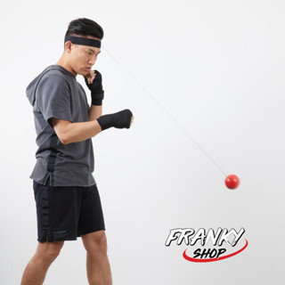 ชุดลูกบอลซ้อมชกมวยพร้อมลูกบอล 2 ลูก เป้าซ้อมมวย Boxing Reflex Ball Kit