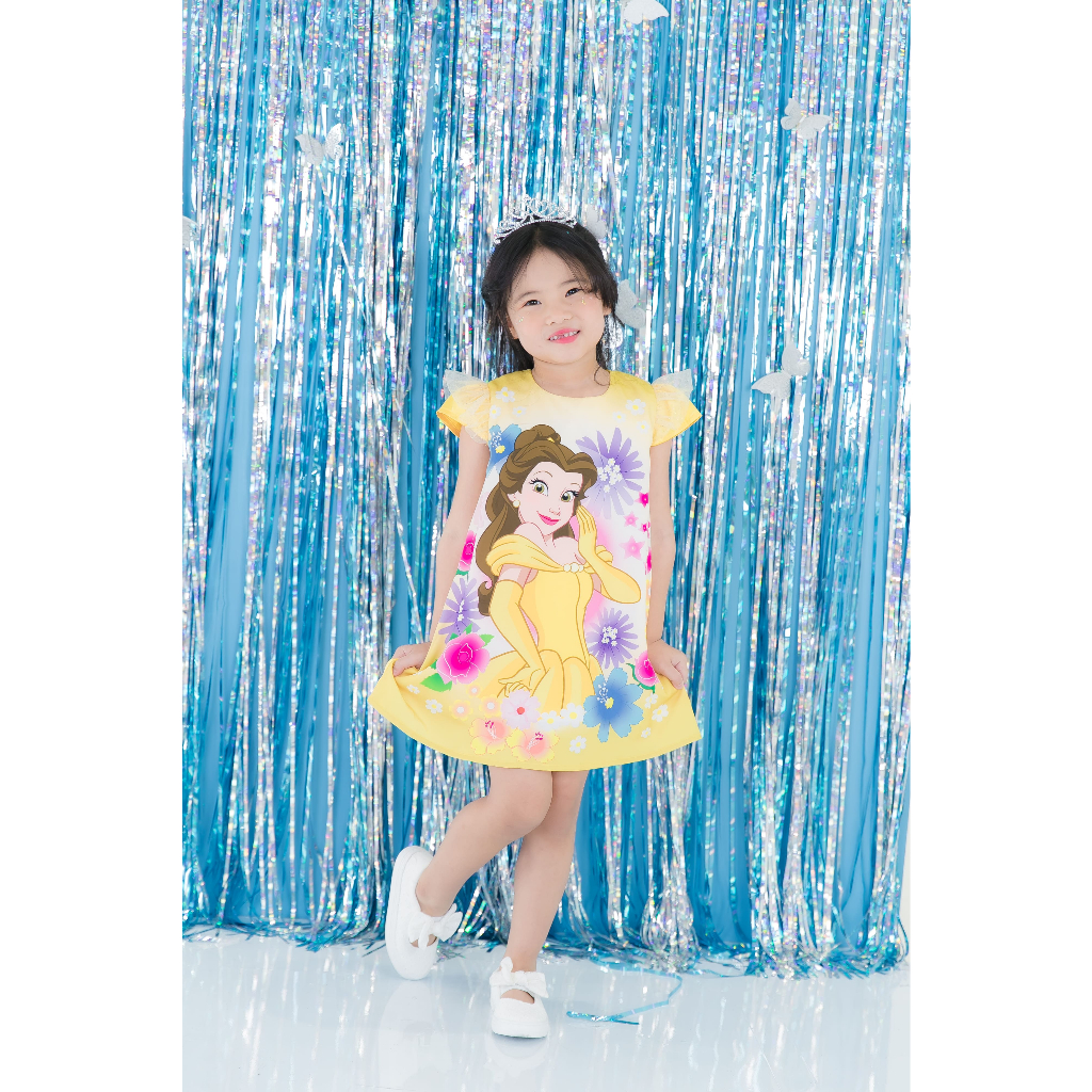 DISNEY PRINCESS : 161337 เดรสเด็กลิขสิทธิ์แท้