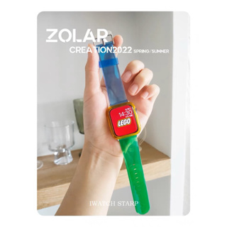 สาย 🍎 Watch แบรนด์ Zolar Colorful Lego ใสแท้💯 | Zolar 🍎 watch band⌚️