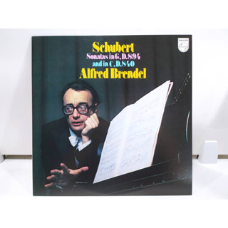 1LP Vinyl Records แผ่นเสียงไวนิล Schubert Sonatas in G,D.894 and in C, D.840 Alfred Brendel  (J22D297)