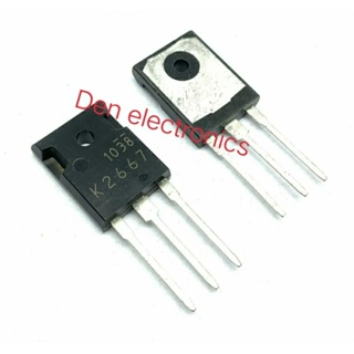 K2667 TO247  3A 900V MOSFET N-Fet มอสเฟต ทรานซิสเตอร์ สินค้าพร้อมส่ง (ราคา1ตัว)