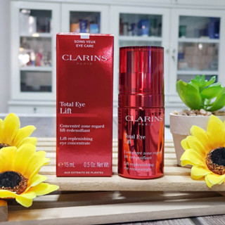 Clarins Super restorative Total Eye Lift 15ml ผลิต09/2022 ผลิตภัณฑ์บำรุงรอบดวงตา