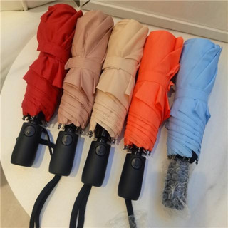 Auto umbrella ร่มออโตอัตโนมัติแบบพกพา ร่มกันแดด ร่มพับได้มินิ