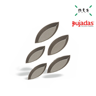 PUJADAS BOAT MOULD แม่พิมพ์เรือทรงวงรีขอบเรียบ สแตนเลส304 เคลือบสารกันติด PUJ1-717