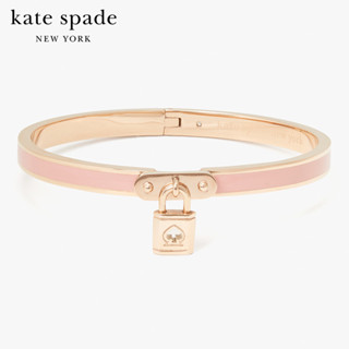 KATE SPADE NEW YORK LOCK AND SPADE CHARM BANGLE K6231_กำไลข้อมือ/ผู้หญิง