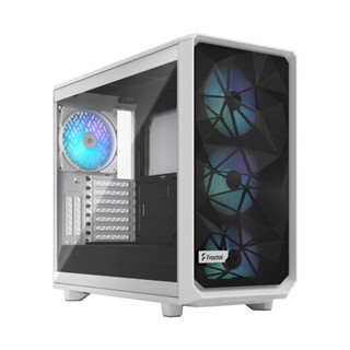 Fractal Design Meshify 2 RGB White Tempered Glass Clear Tint ATX Case (FD-C-MES2A-08)