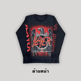 เสื้อยืดแขนยาววงร็อค (Slayer)