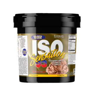 Ultimate Nutrition ISO sensation 93 Whey Protein Isolate - 5 Lb เวย์โปรตีนไอโซเลท Exp.7/2025