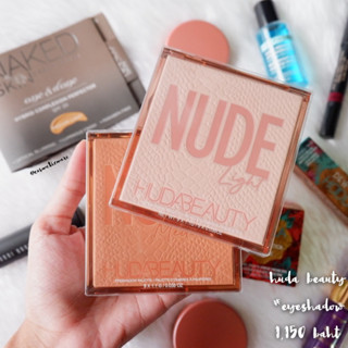 พร้อมส่ง! ❤️ huda beauty nude obsessions eyeshadow palette mini สี light/medium