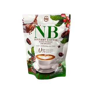 NB ARABICA COFFEE กาแฟNB กาแฟครูเบียร์ กาแฟเนเบียร์ คุมหิว (1 ห่อ 7 ซอง ซองละ 15 g.)