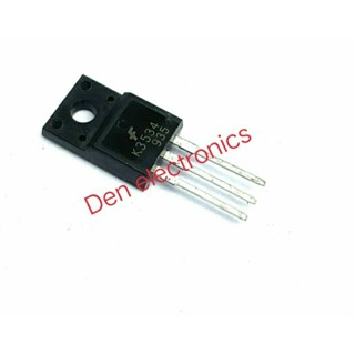 K3534 TO220  7A 900V MOSFET N-Fet มอสเฟต ทรานซิสเตอร์ สินค้าพร้อมส่ง (ราคา1ตัว)