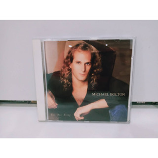 1 CD MUSIC ซีดีเพลงสากลMICHAEL BOLTON  THE ONE THING   (L5A123)