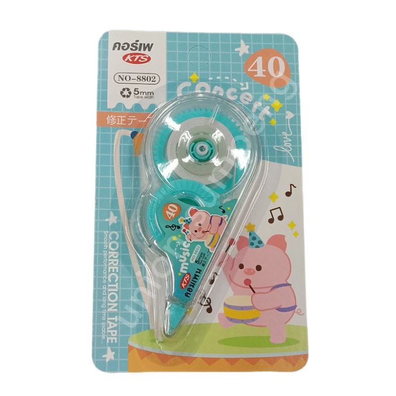 (USP)💢ขายส่งยกโหล💢(แพ็ค12ชิ้น) เทปลบคำผิด การ์ตูน ลบคำผิดแบบเทป ลิควิดแบบเทป คอร์เพน น่ารัก (จุ12 ชิ้น) เทปลบ Correction - รูปที่ 4