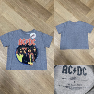 เสื้อวง crop top ACDC ของแท้100%