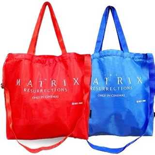 กระเป๋าผ้าลาย Matrix คละสี (สินค้าสำหรับแถม ห้ามซื้อขาย)