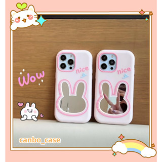 🎁ส่งของขวัญ🎁เคสไอโฟน สำหรับ 11 14 for iPhone Case 13 12 Pro Max น่ารัก แฟชั่น พื้นผิวกระจก กันกระแทก เคสนิ่ม เคสโทรศัพท์