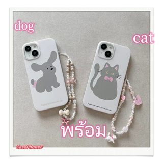 ✨ส่งของขวัญ✨เคส for iPhone 11 14 Pro Max Case for iPhone 12 13 ป้องกันการตก การป้องกัน กระจก สาวน่ารักหัวใจ พร้อม เรียบง