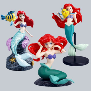 โมเดลเอเรียลงานพรีเมี่ยม โมเดลฟิกเกอร์  นางเงือก The Little Mermaid Ariel ของเล่น สําหรับตกแต่งบ้าน เก็บสะสม