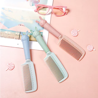 🧸พร้อมส่ง​🧸 "PWM" แปรงหวีผม หวีแฟชั่น หวีลายน้องกระต่ายน่ารักมากๆ