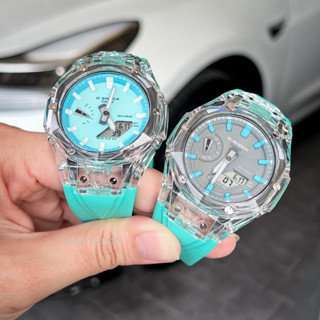 G-Shock Transparent Crystal Shape Blue Strap