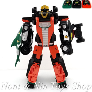 Engine Sentai Go-Onger DX Engine Gattai Gunbir-Oh .. หุ่นจระเข้ ขบวนการเอนจิน โกออนเจอร์ (เบอร์ 4-5-6)