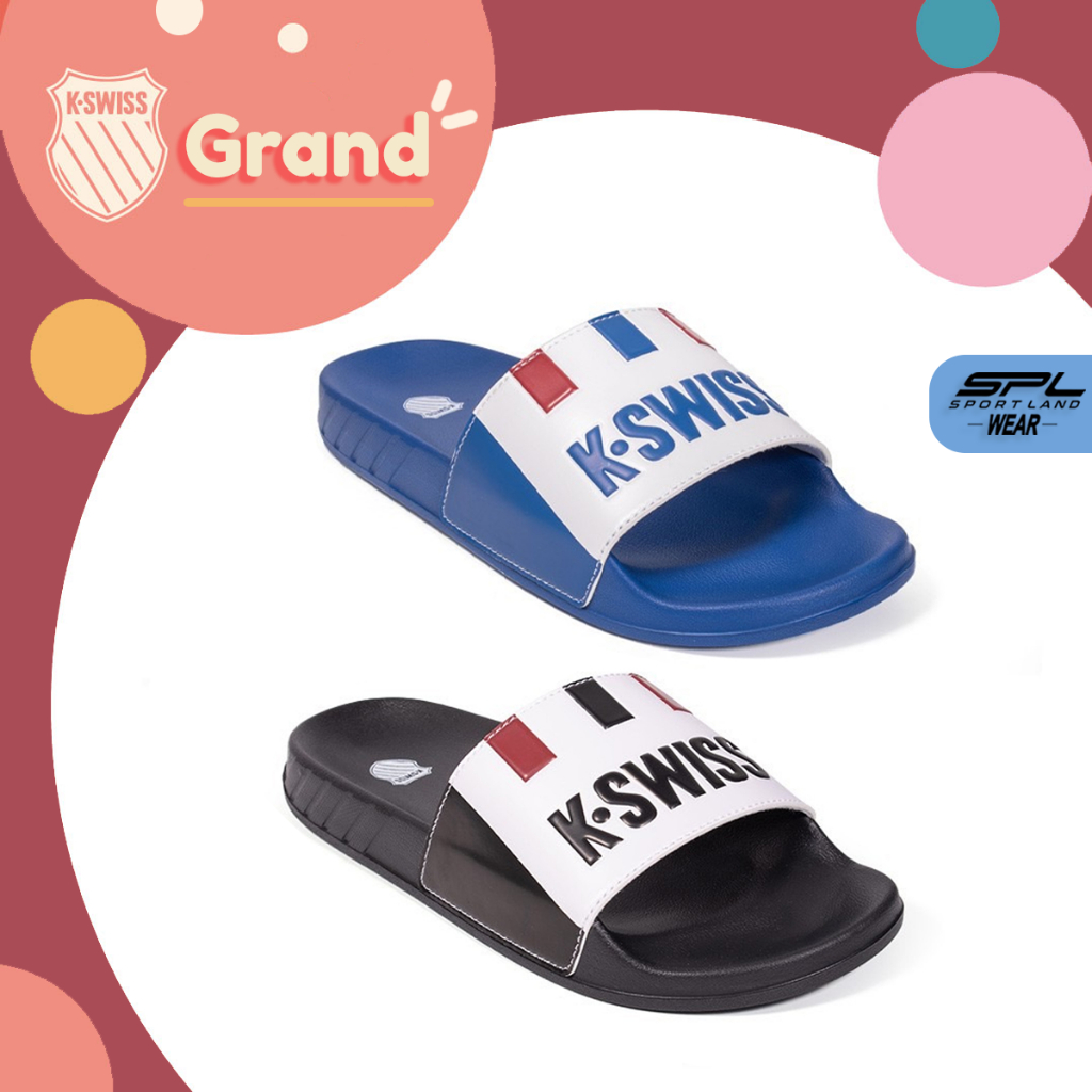 K-Swiss Collection เคสวิส รองเท้าแตะ รองเท้าลำลอง สำหรับผู้ชาย M Grand SDST220903 (590)