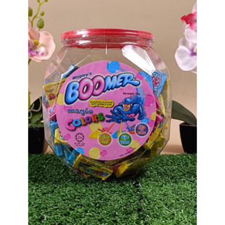 Boomer magic colors หมากฝรั่ง กลิ่นมินตาส้ม และสตรอเบอรรี่. 720g