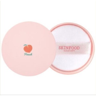 (ของแท้💯%)แพคเกจใหม่!!!🍑Skinfood Peach Cotton Multi Finish Powder5g/15g