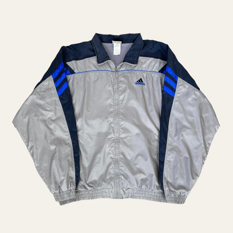 Gray Adidas Jacket L