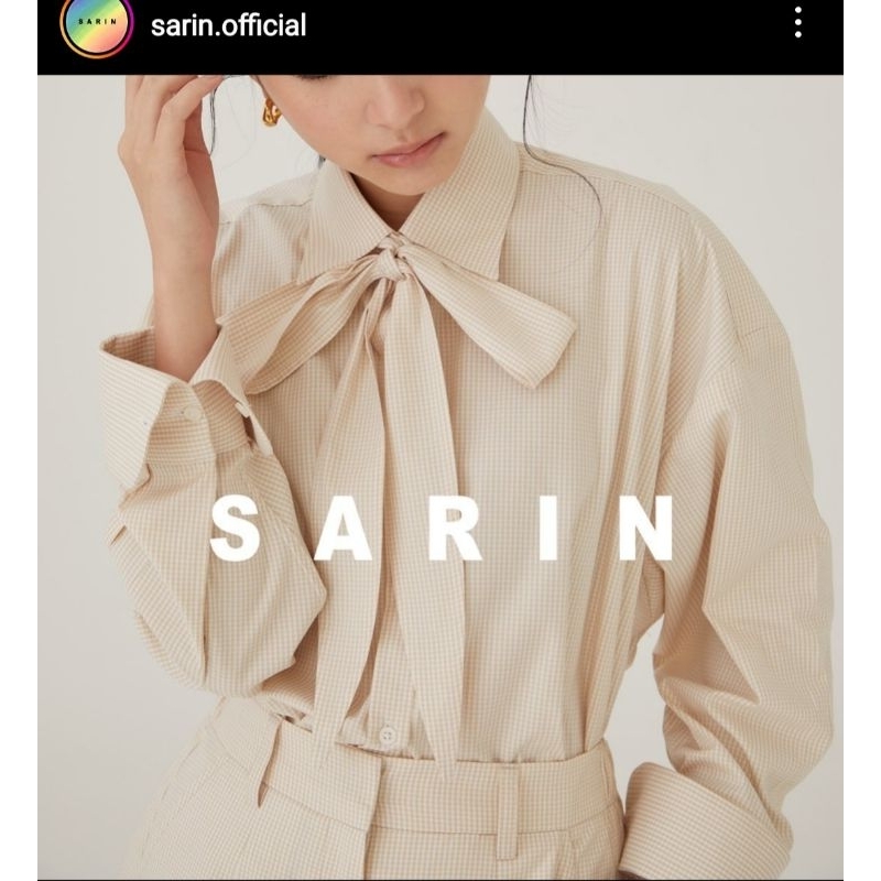 เสื้อเชิ้ตมือสองแบรนด์ Sarin