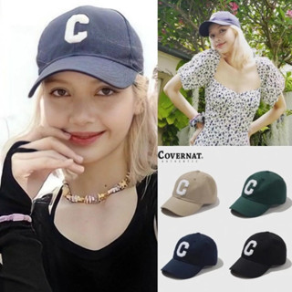 🇰🇷Blackpink Lisa pick  COVERNAT cap หมวกแก๊ปโลโก้ B.B ของแท้ -พรีออเดอร์ - Preorderoppa