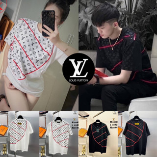 เสื้อยืด Louis Vuitton 🖤🤍 Hiend 1:1 cotton 💯