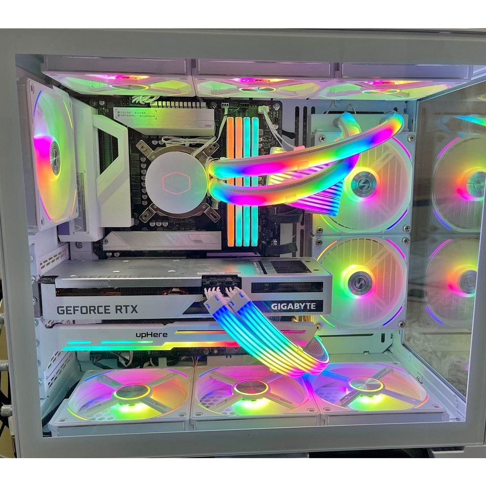 คอมประกอบ ULTRA FULL WHITE I7 11700KF RTX3060TI RAM 32 GB 500GB M.2 750W