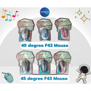 [clearance!!] 45 Degree F42/F43 Mouse  USB 800DPI เมาส์  เมาส์มีสาย เมาส์USB - HITECHubon