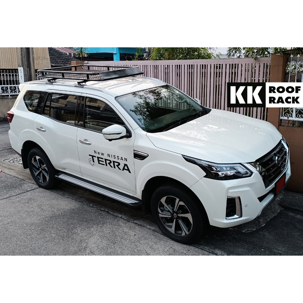 แร็คหลังคา สำหรับ Nissan Terra ของใหม่ ไม่เจาะหลังคา