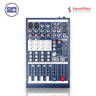 SOUNDBEST MGP2/2 MIXER มิกเซอร์อนาล็อก 6 CH 2 MONO + 2 STEREO (สินค้าใหม่ ศูนย์ไทย /ออกใบกำกับภาษีได้) *มีหน้าร้าน*